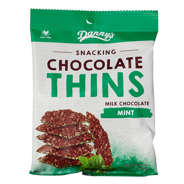 Danny's Toffee Thins - Choc Mint